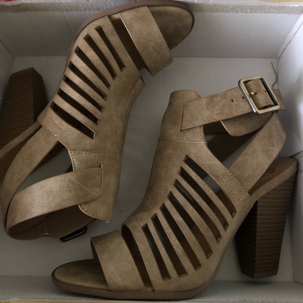 Taupe Ankle Booties